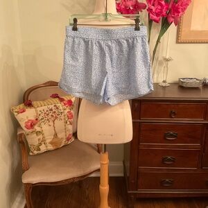 J. Crew Blue High Waist Shorts NWOT